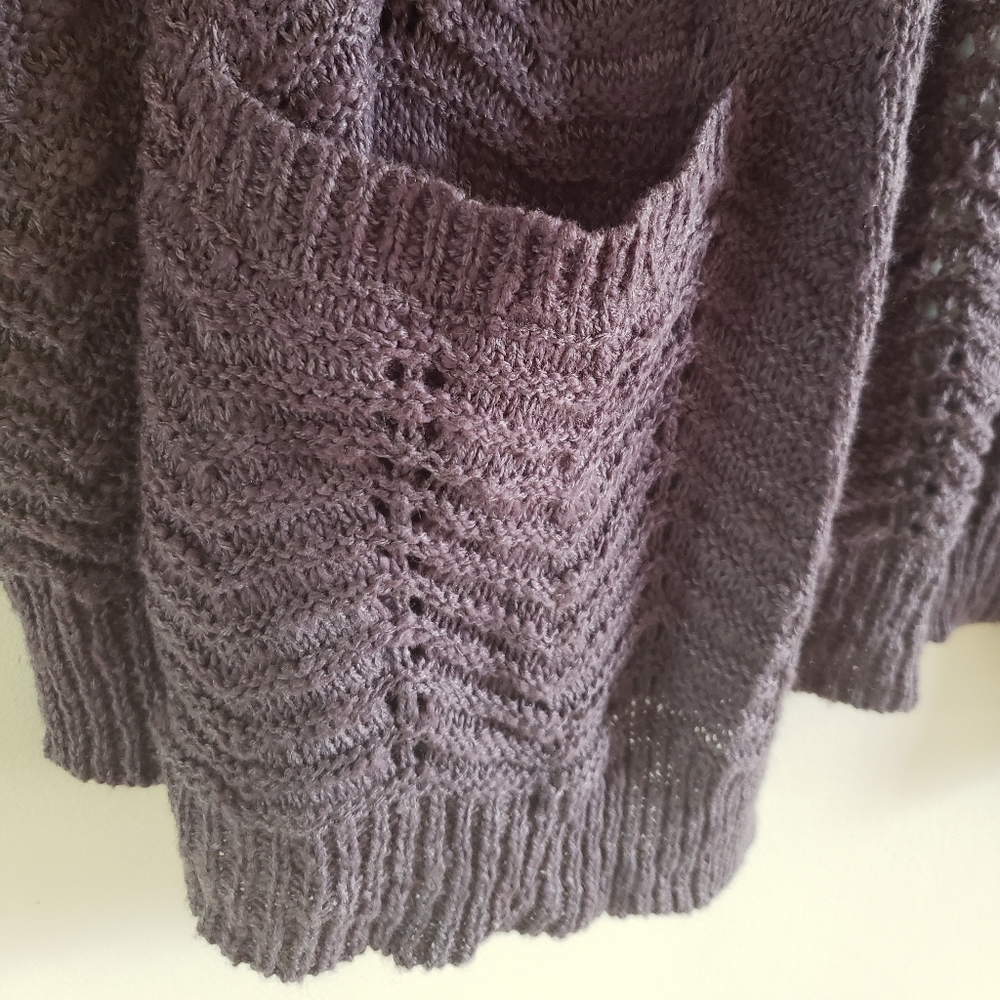 Pink Rose Open Cardi - Picture 3 of 6